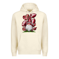 Sandshell American Football Gnome Premium Hoodie - CowhideDigitalArt