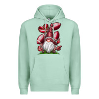 Seafoam American Football Gnome Premium Hoodie - CowhideDigitalArt