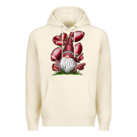 Tofu American Football Gnome Premium Hoodie - CowhideDigitalArt