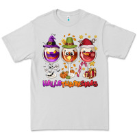 Dove Grey Hallothanksmas wine glasses Premium Tee - NancyCooperArtShop