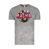 Cloud Rock Mama lightning bolt Mother's Day Vintage Tee - CowGirlArtShop