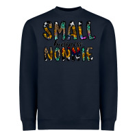 Navy small business nannie Heavyweight Sweatshirt - CowhideDigitalArt