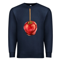 Navy apple candy Premium Sweatshirt - AdoDesignShop
