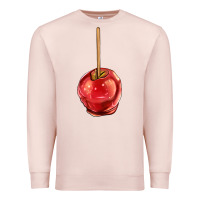 Pale Pink apple candy Premium Sweatshirt - AdoDesignShop