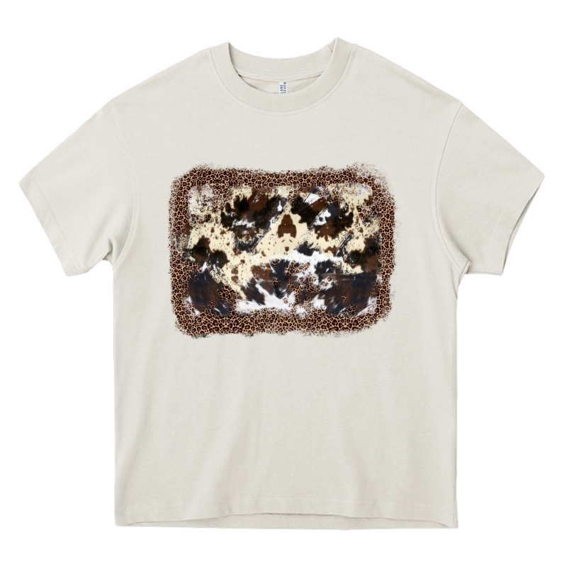 Cowhide Leopard Background Heavy Core Tee by JahusDesignShop | Teevron