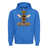 True Royal queen bee Zipper Hoodie - Artiststas