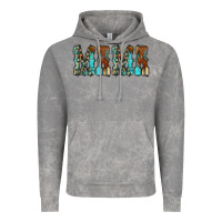 Cloud Rock Mama Turquoise Tooled Vintage Hoodie - CowCowDesign