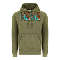 Vintage Olive Mama Turquoise Tooled Vintage Hoodie - CowCowDesign