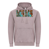 Vintage Zinc Mama Turquoise Tooled Vintage Hoodie - CowCowDesign