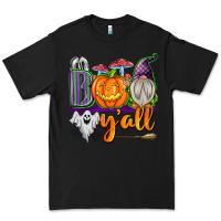 Black Boo Y'all Premium Tee - texasbilliewilder