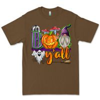 Cacao Boo Y'all Premium Tee - texasbilliewilder