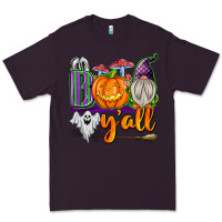 Plum Boo Y'all Premium Tee - texasbilliewilder