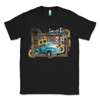 Black Small town USA truck 4th of july Classic Tee - HowdyJamesFarm