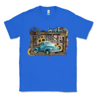 True Royal Small town USA truck 4th of july Classic Tee - HowdyJamesFarm
