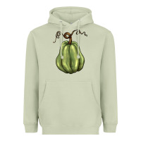 Matcha gourd green pumpkin Heavyweight Hoodie - BarkalooDesign