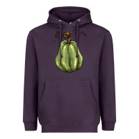 Plum gourd green pumpkin Heavyweight Hoodie - BarkalooDesign