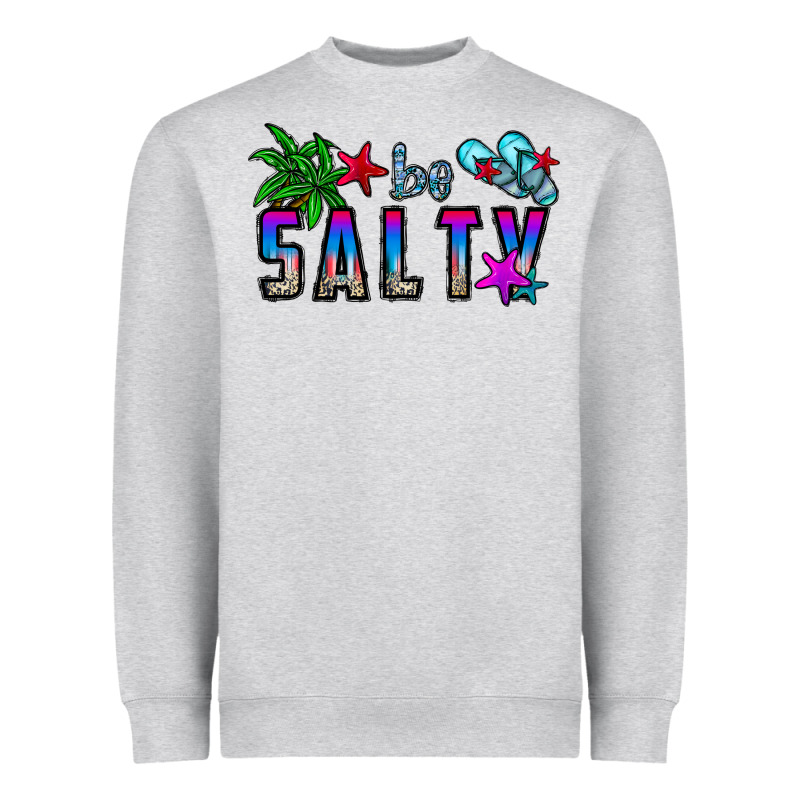 Be Salty Heavyweight Sweatshirt by CowhideDigitalArt | Teevron
