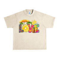 Sandshell love pineapple Urban Heavy Tee - RanaPortraitStore