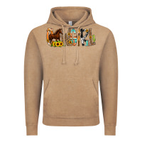 Vintage Coffee Cowgirl Horse Min Vintage Hoodie - CowCowDesign