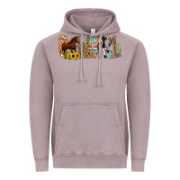 Vintage Zinc Cowgirl Horse Min Vintage Hoodie - CowCowDesign