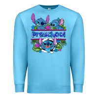Ocean Blue preview flower stitch blue preschool Premium Sweatshirt - AdoDesignShop