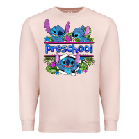 Pale Pink preview flower stitch blue preschool Premium Sweatshirt - AdoDesignShop