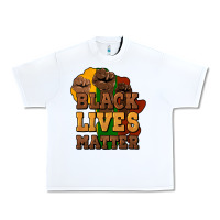 White black lives matter Urban Heavy Tee - HowdyJamesFarm