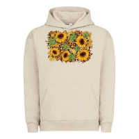 Pigment French Oak cactus leopard sunflower glitter background Urban Hoodie - AdoDesignShop