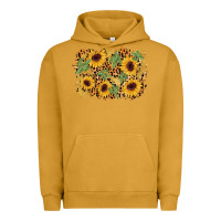 Pigment Peanut Butter cactus leopard sunflower glitter background Urban Hoodie - AdoDesignShop