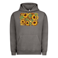 Pigment Tornado cactus leopard sunflower glitter background Urban Hoodie - AdoDesignShop