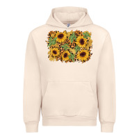 Sandshell cactus leopard sunflower glitter background Urban Hoodie - AdoDesignShop
