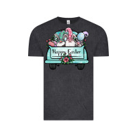 Vintage Black easter gnomes truck Vintage Tee - Jasminsmagicworld