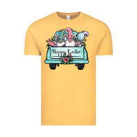 Vintage Mustard easter gnomes truck Vintage Tee - Jasminsmagicworld