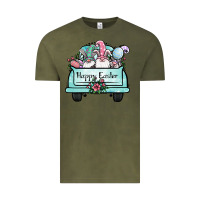 Vintage Olive easter gnomes truck Vintage Tee - Jasminsmagicworld