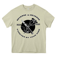 Mossy Reverse ın Reverse Love Hate Forever By Your Sıde Heavy Core Tee - Bettercallsaul
