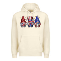 Sandshell American Gnomes Premium Hoodie - CowhideDigitalArt