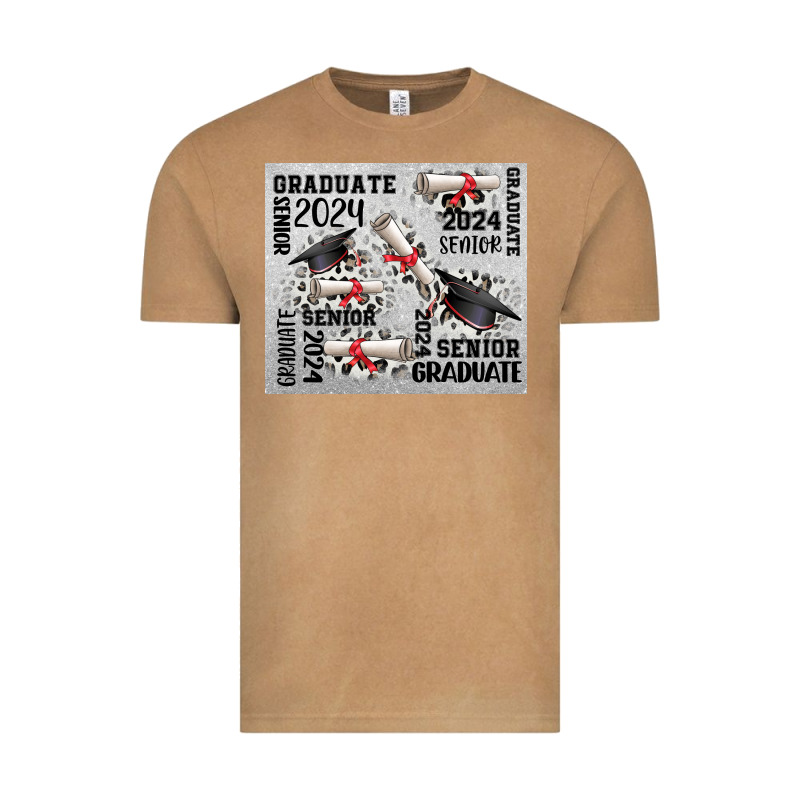 Senior 2024 Vintage Tee by CowGirlArtShop | Teevron