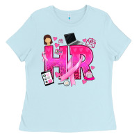 Breast Cancer Hr Human Resources Ladies Tee | Teevron