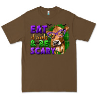 Cacao Eat Drink and Be Scary with Halloween Premium Tee - texasbilliewilder