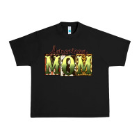 Black American Mom Mother's Day Urban Heavy Tee - CowGirlArtShop