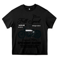 Black Speedway Racing Full Speed Pin Heavy Core Tee - Bettercallsaul