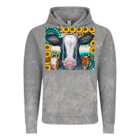 Cloud Rock Cows Gemstone Sunflowers Tumbler Vintage Hoodie - CowCowDesign