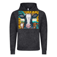Vintage Black Cows Gemstone Sunflowers Tumbler Vintage Hoodie - CowCowDesign