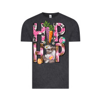 Vintage Black Hip hop Easter Girl Easter Day Vintage Tee - HowdyJamesFarm