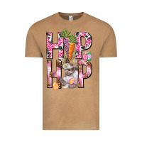 Hip Hop Easter Girl Easter Day Vintage Tee | Teevron