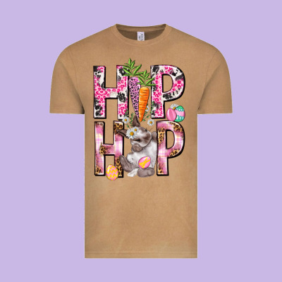Hip Hop Easter Girl Easter Day Vintage Tee Designed By Howdyjamesfarm