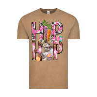 Vintage Coffee Hip hop Easter Girl Easter Day Vintage Tee - HowdyJamesFarm