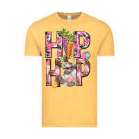 Vintage Mustard Hip hop Easter Girl Easter Day Vintage Tee - HowdyJamesFarm