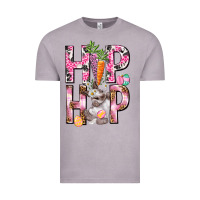 Vintage Zinc Hip hop Easter Girl Easter Day Vintage Tee - HowdyJamesFarm