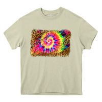 Mossy leopard, tie die backgraund Heavy Core Tee - JahusDesignShop